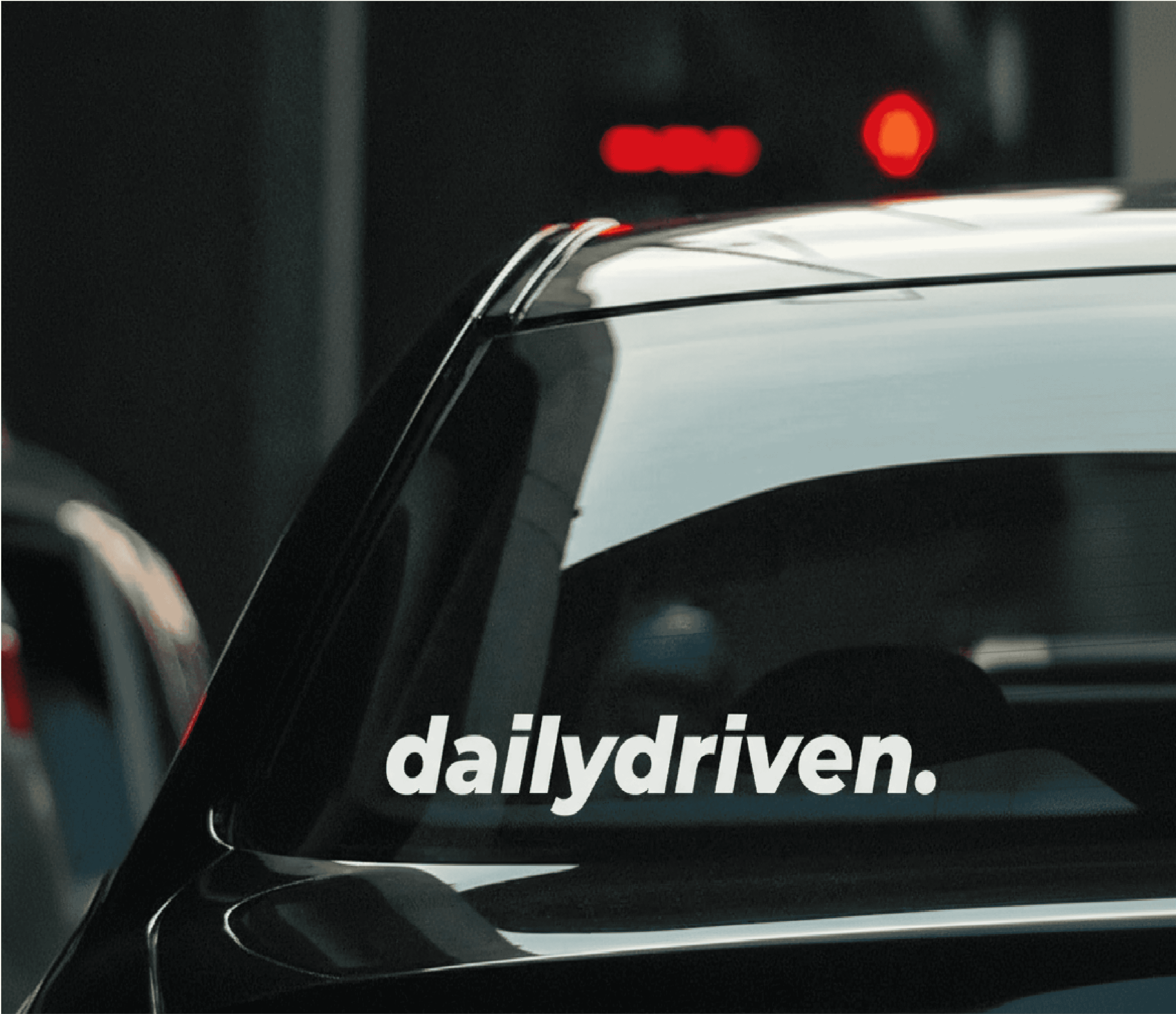 Daily Driven Sticker