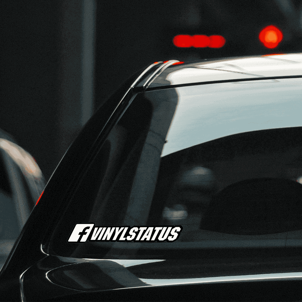 Custom Facebook Username Stickers / Decals