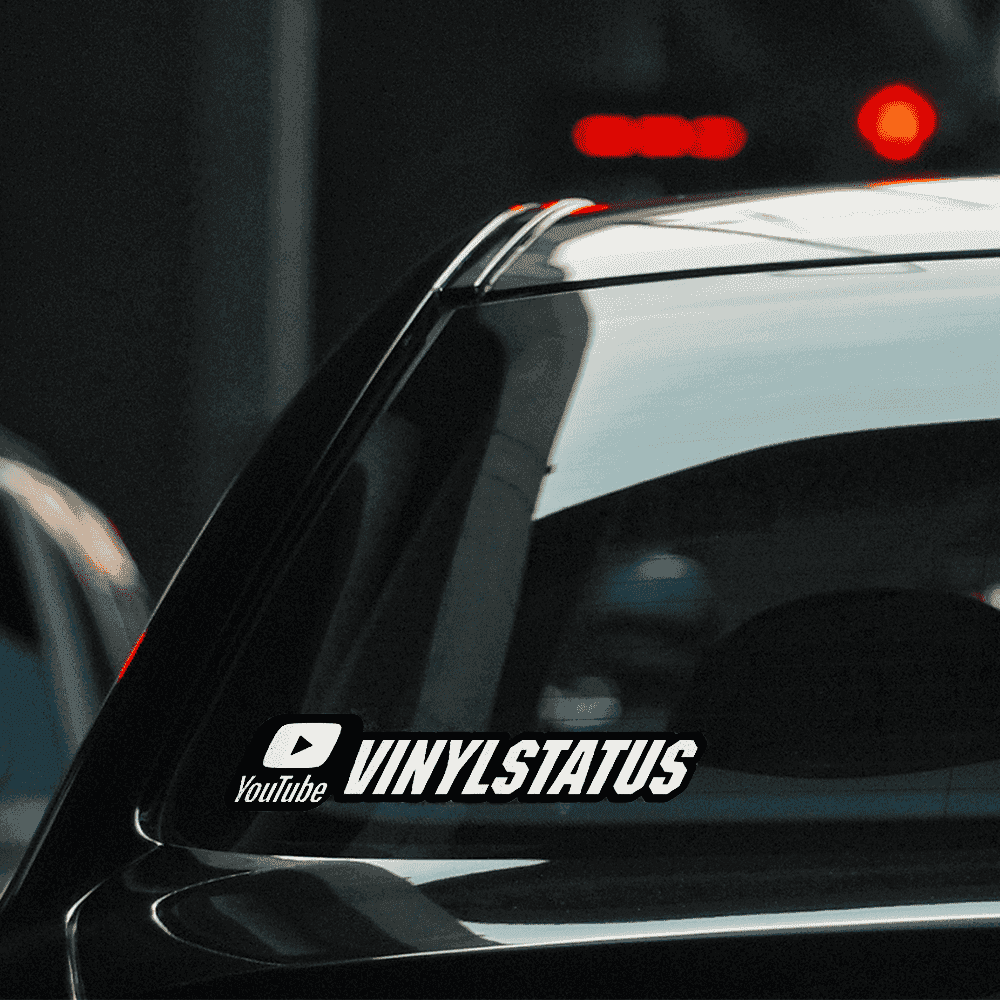 Custom Youtube Username Stickers / Decals