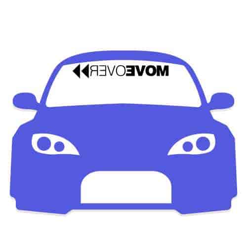 Move Over Sticker  / Banner