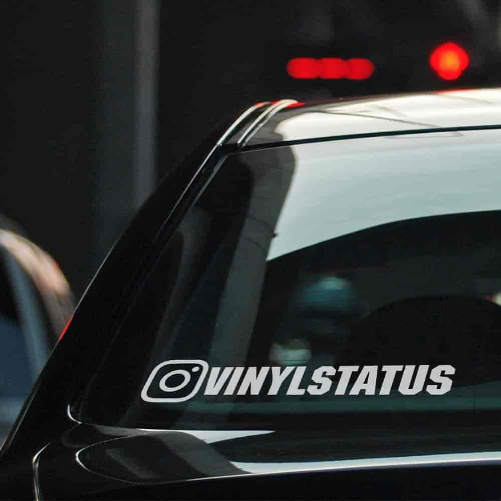 Custom Instagram Username Stickers / Decals