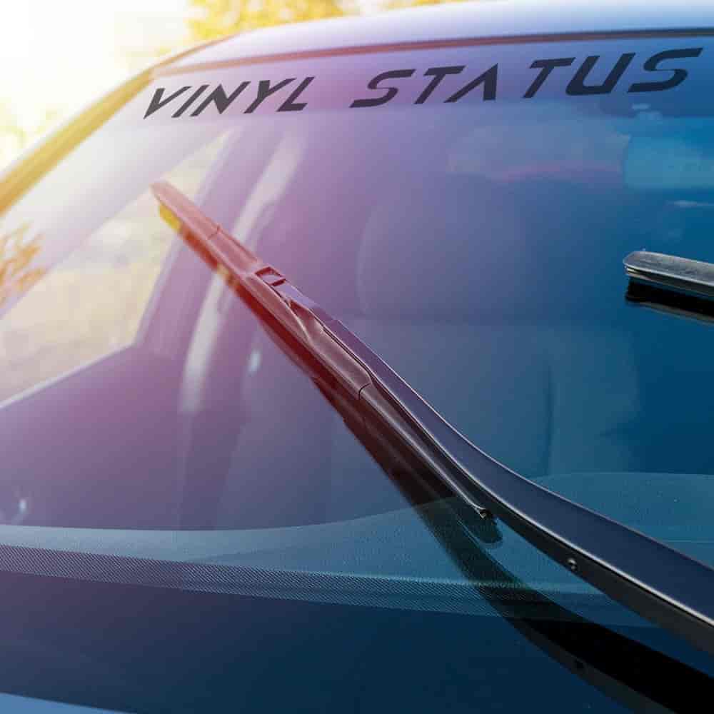 Create Custom Text Windshield Banners / Stickers / Decals