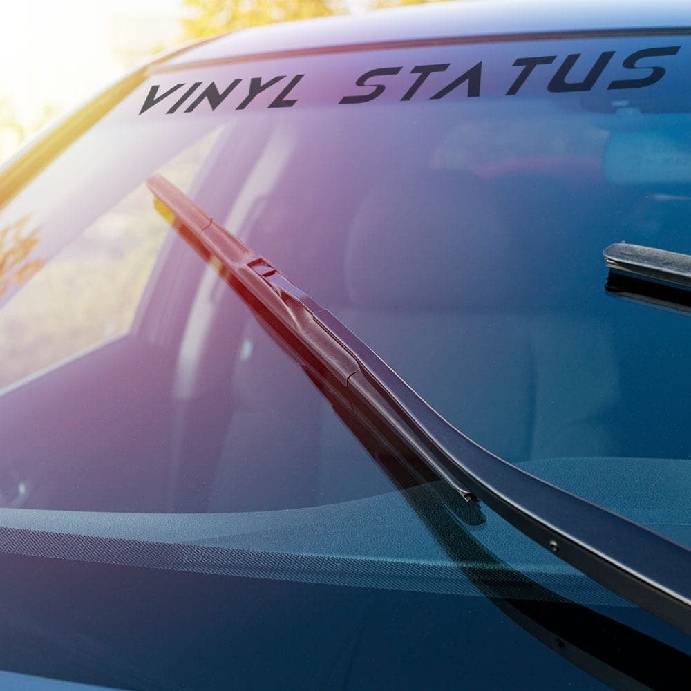 Text Windshield Banners