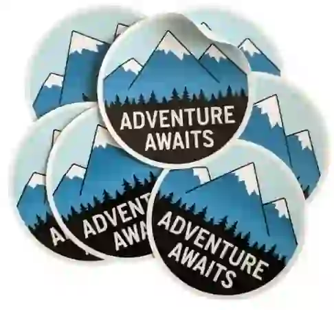 Custom round stickers