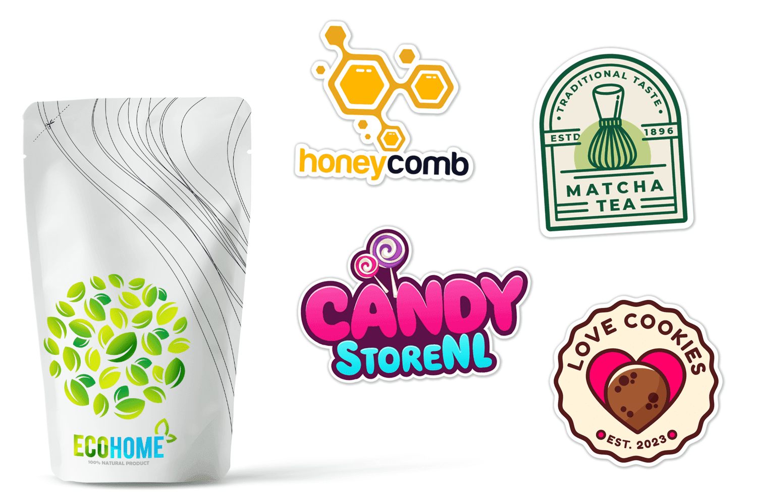 Custom Mylar Bag Stickers