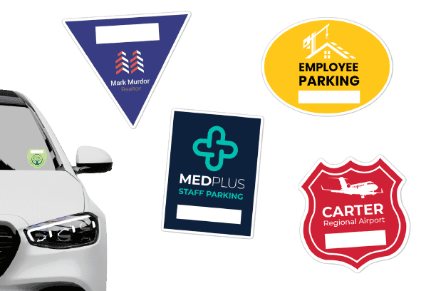 Custom Parking Stickers