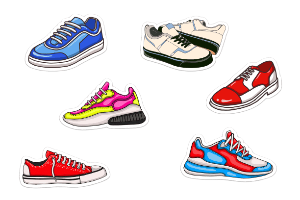 Custom Shoe Stickers
