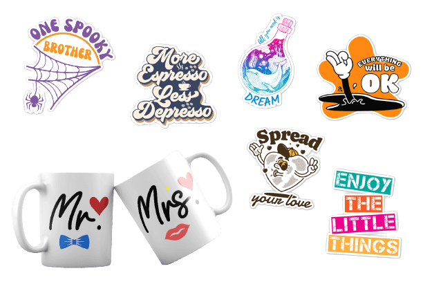 Personalized Decals for Cups