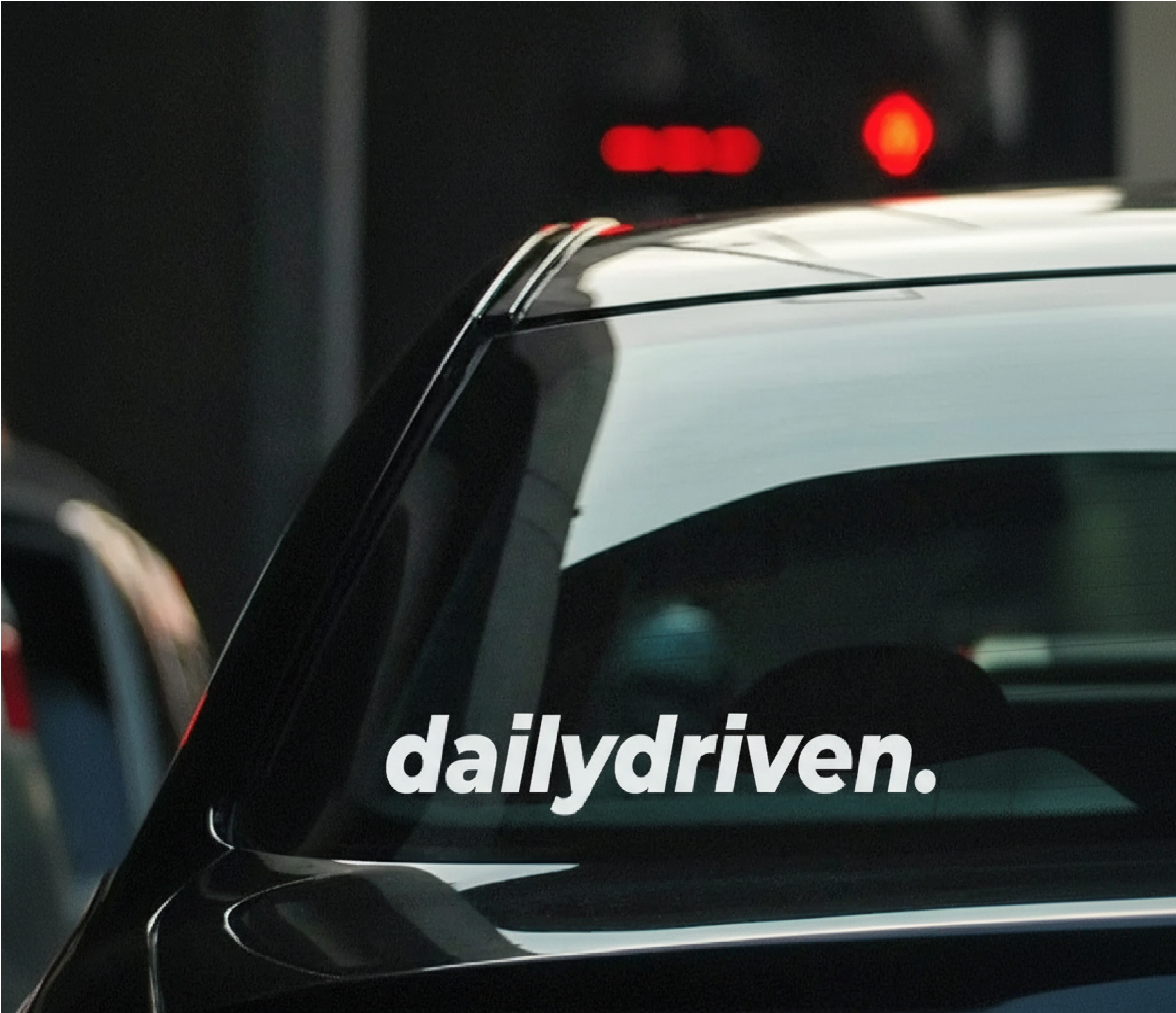 Daily Driven Sticker