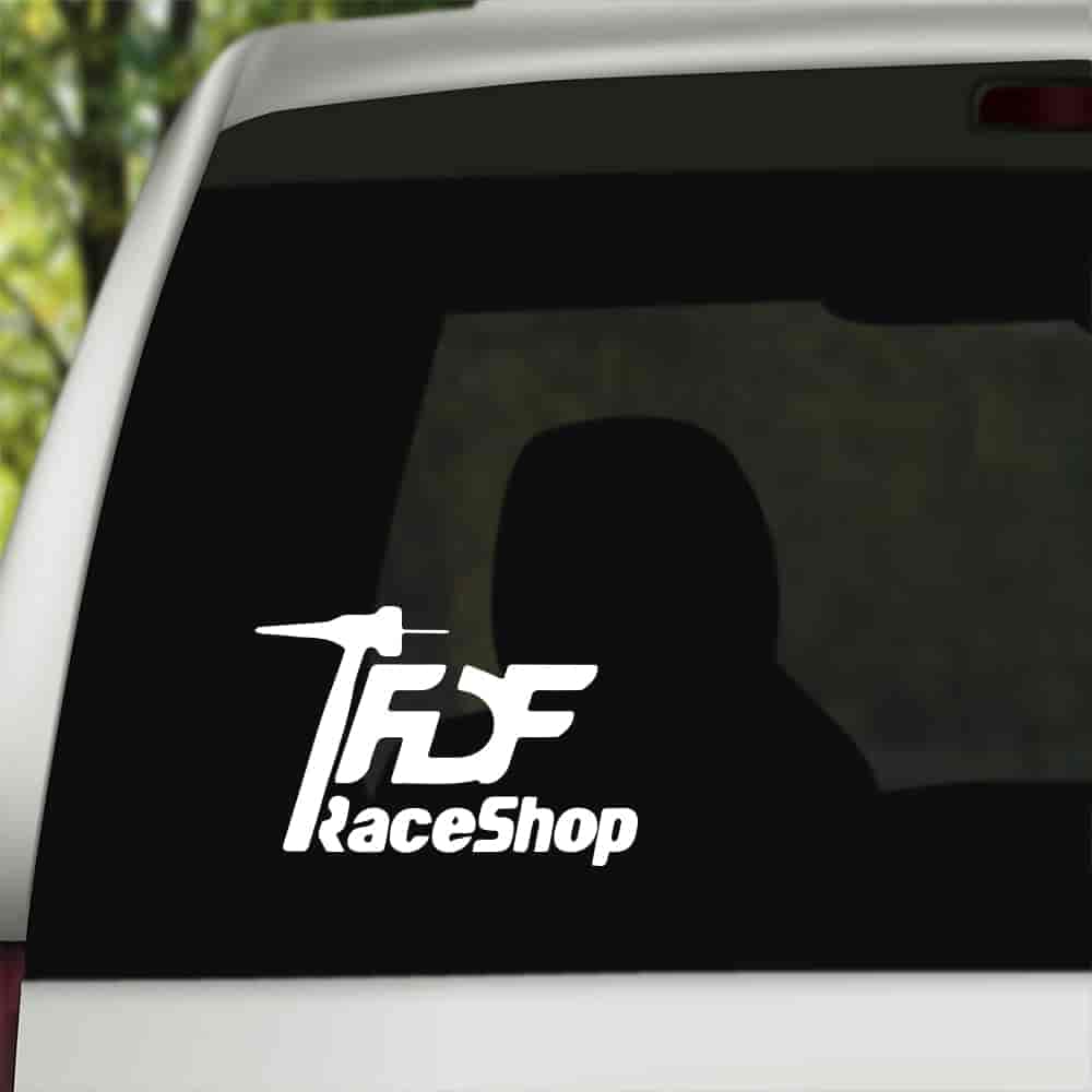 FDF Race Shop Sticker