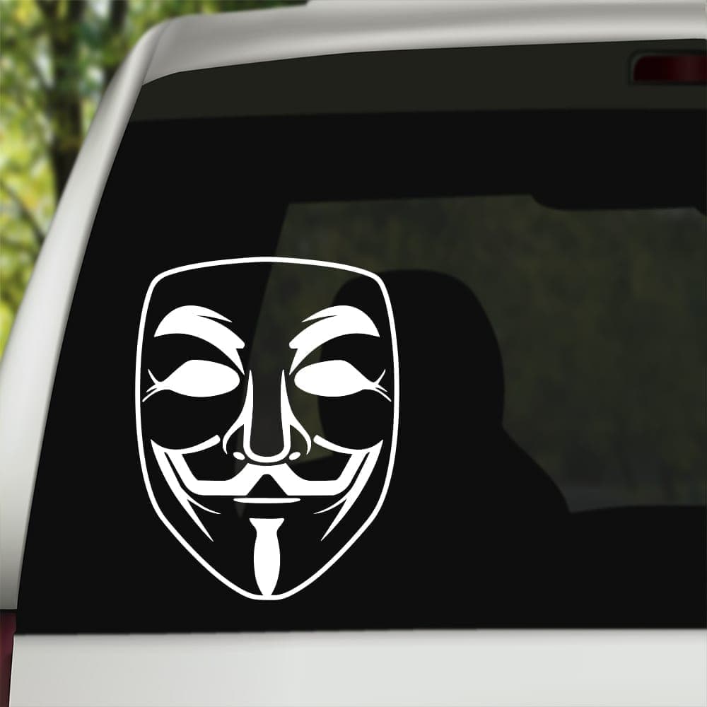 Vendetta Mask (Guy Fawks) Sticker