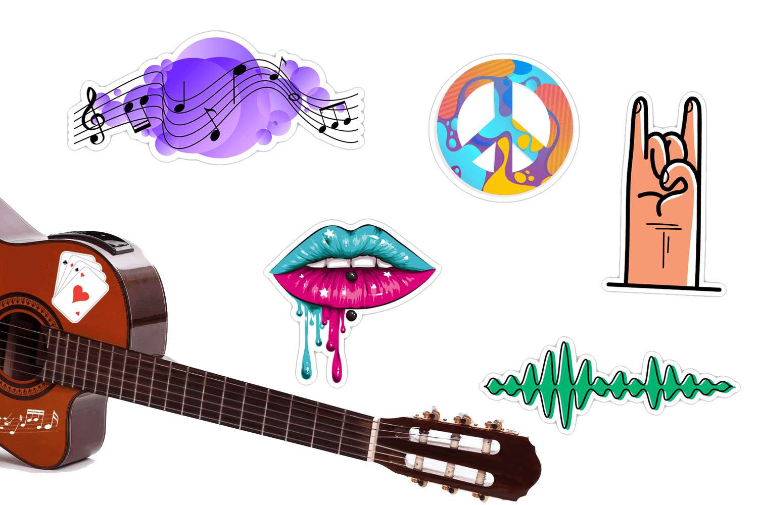 Custom Guitar Decals