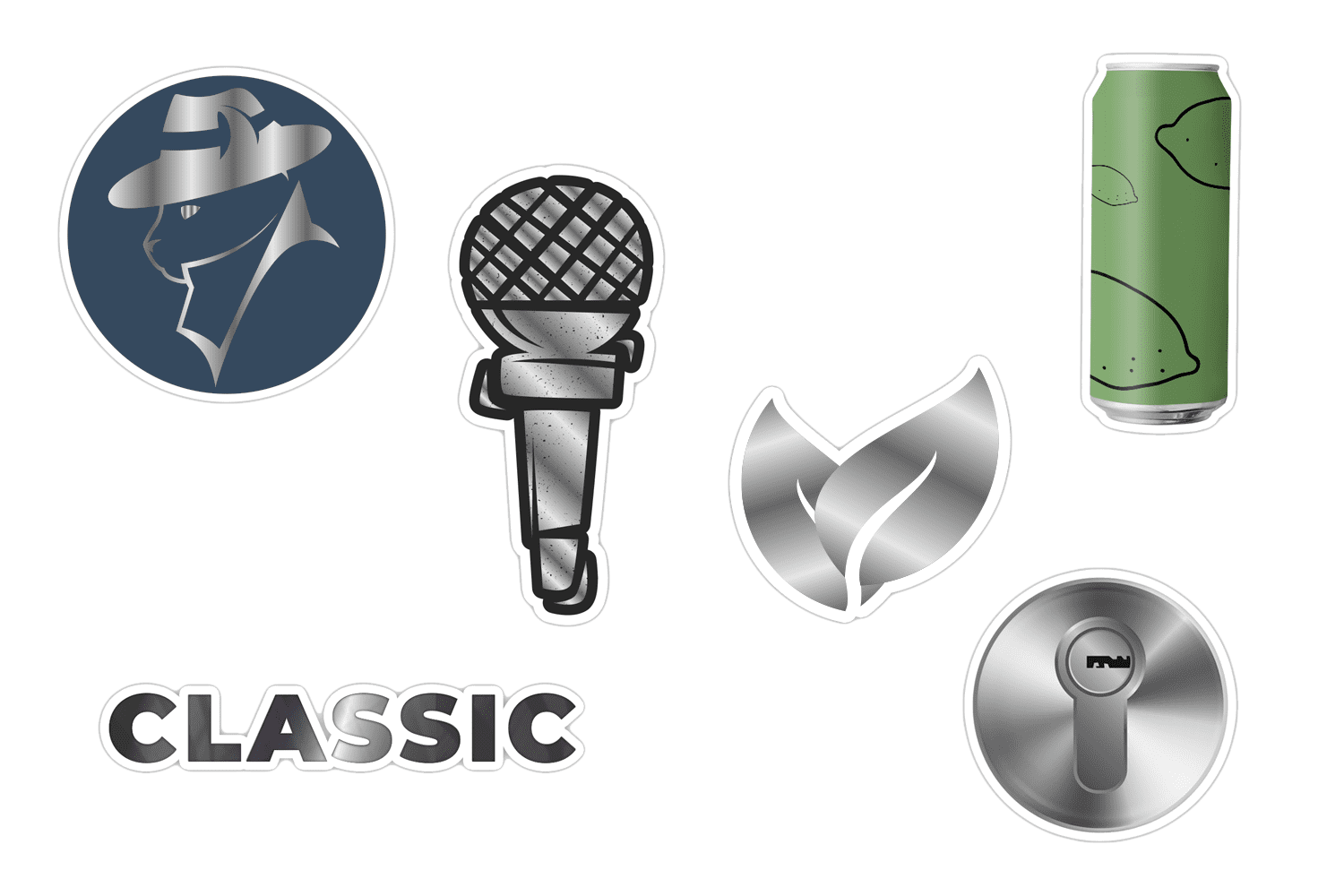 Metal Stickers Custom