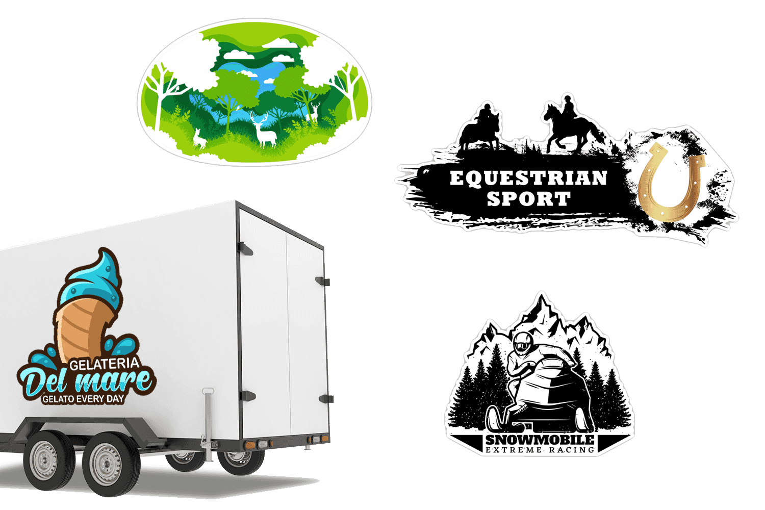 Custom Trailer Decal