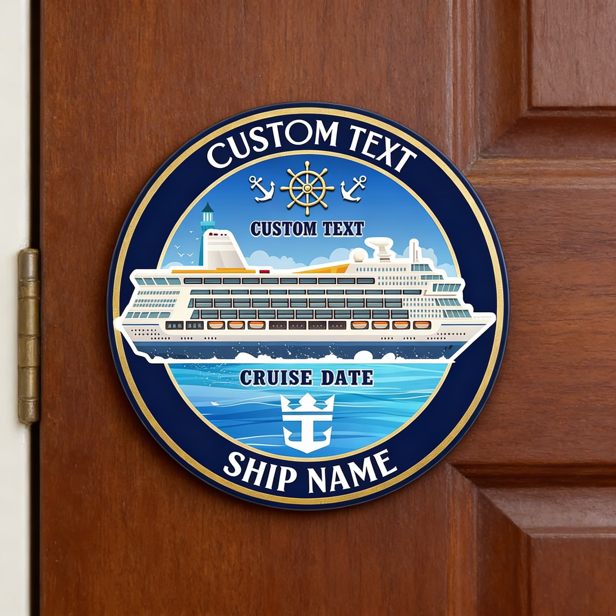 Personalized Cruise Door Magnets